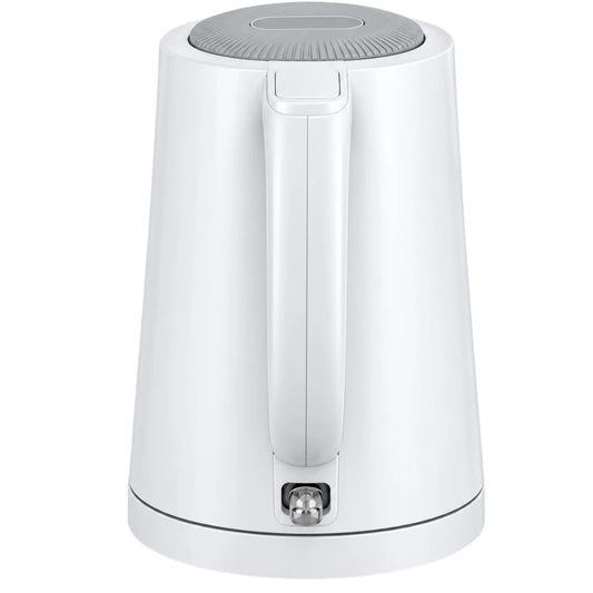Ovida Modern White Electric Kettle With Water Level Indicator