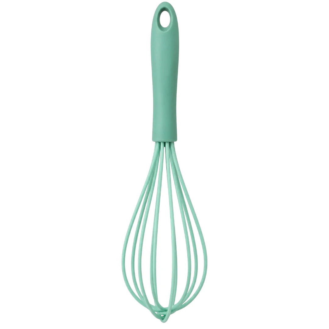 Ovida Mint Green Silicone Balloon Whisk Kitchen Mixing Tool