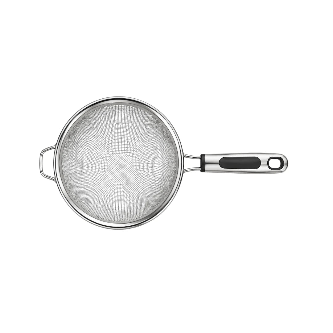 Ovida Stainless Steel Fine Mesh Kitchen Sieve with Handle