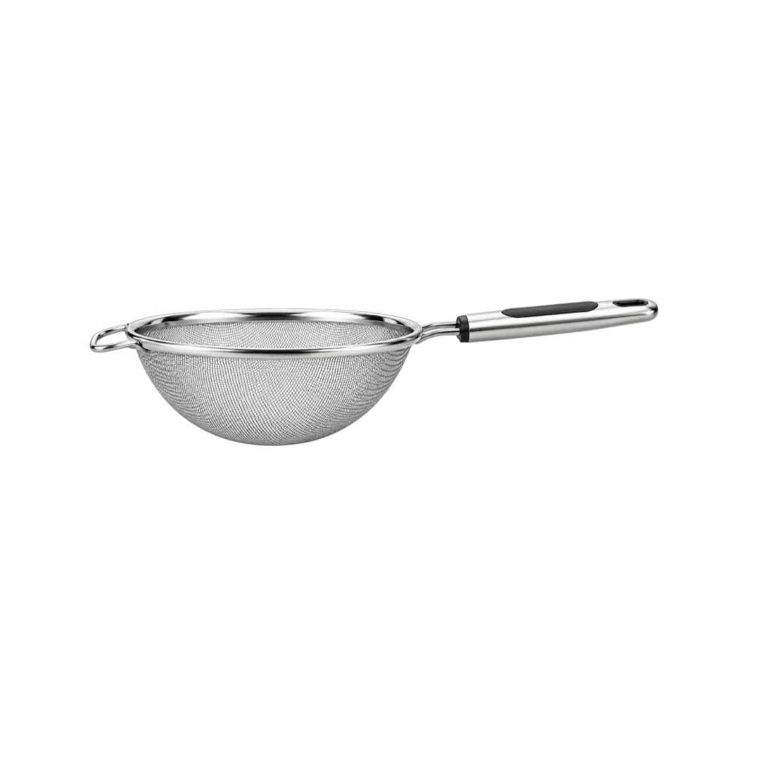 Ovida Stainless Steel Fine Mesh Kitchen Sieve with Handle